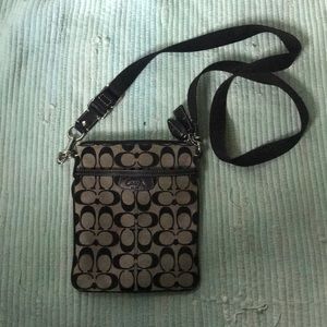 Coach Black Fabric Bag